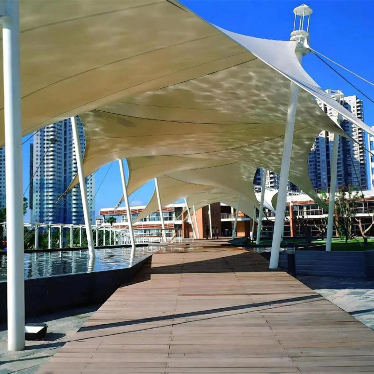 红河膜结构景观棚