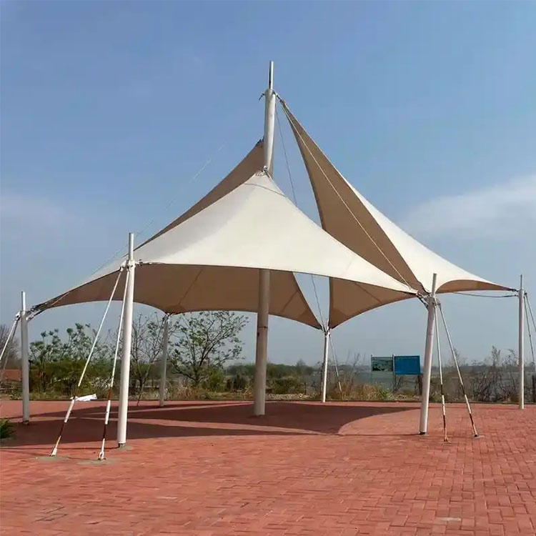 红河膜结构景观棚