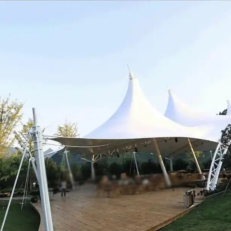 红河膜结构景观棚