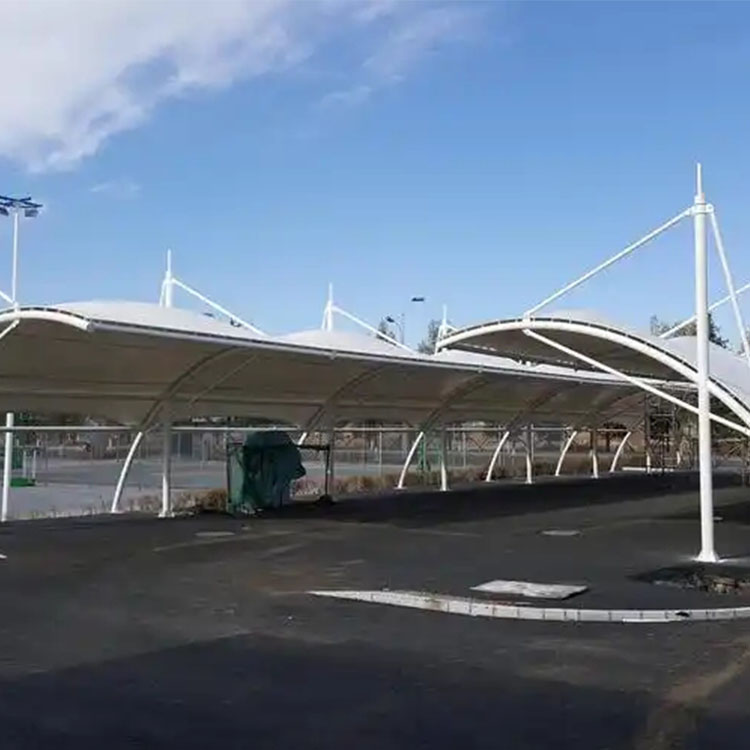 红河膜结构电动车棚