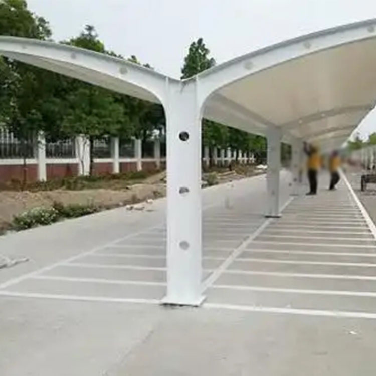 红河膜结构电动车棚