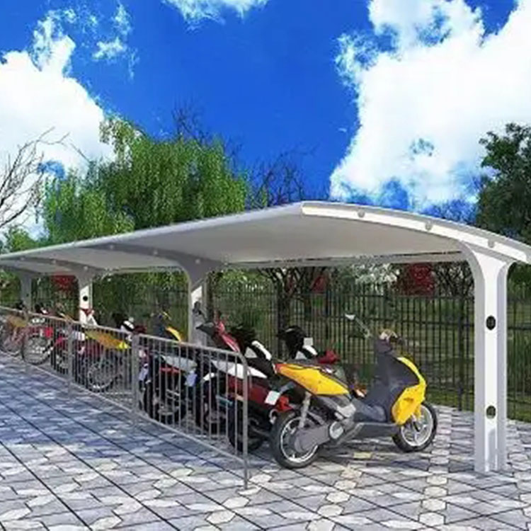 红河膜结构电动车棚