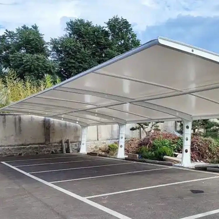 红河膜结构汽车棚