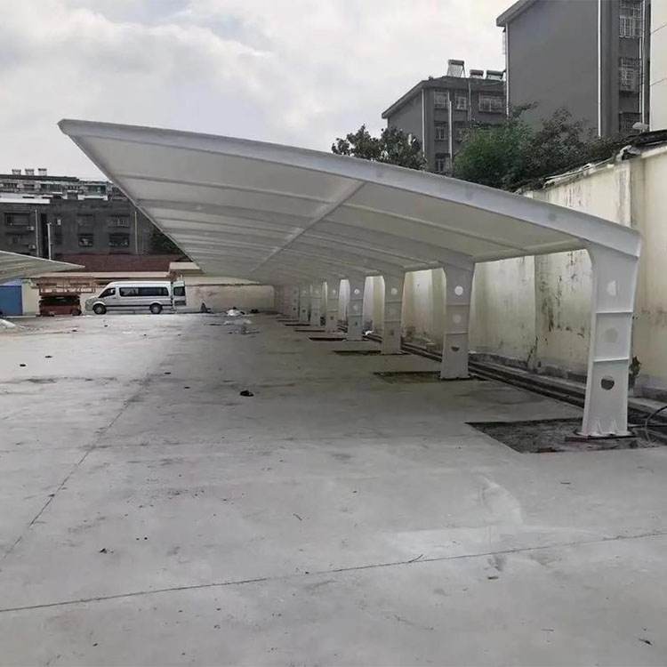 红河膜结构汽车棚