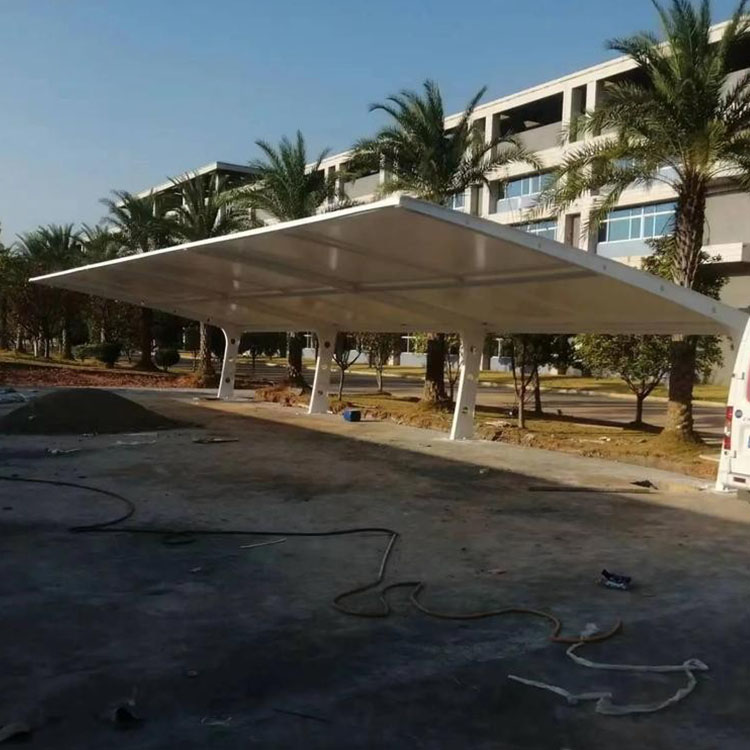 红河膜结构汽车棚